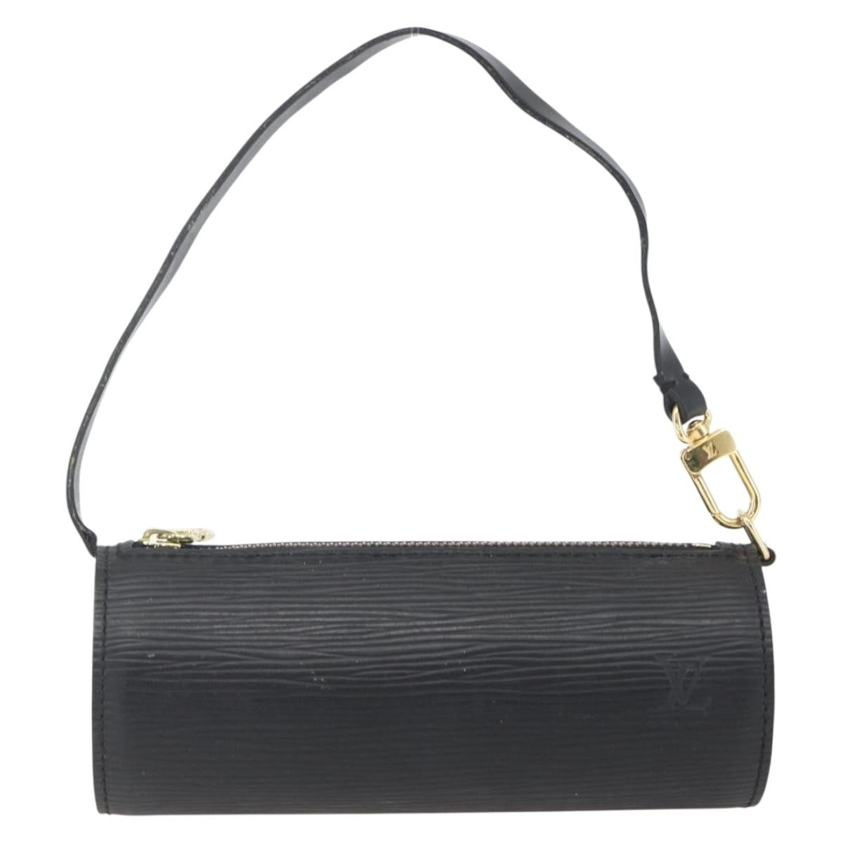 Louis Vuitton Soufflot Pochette Epi Leather Black Leather Clutche & Pouche Bag (Pre-Owned)