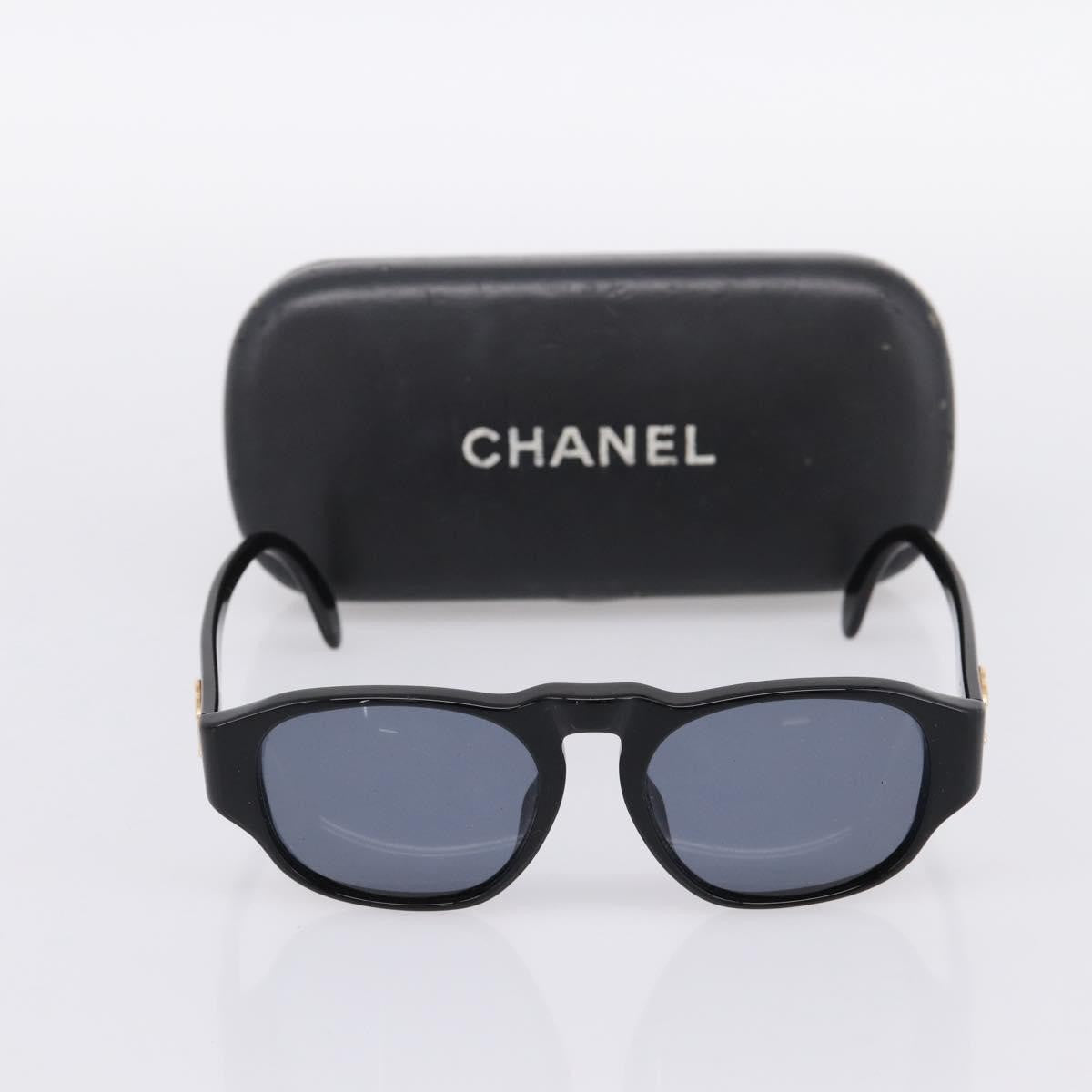 Chanel Logo Cc Plastic Black Plastic Sunglasse Accessory (Pre-Owned)
