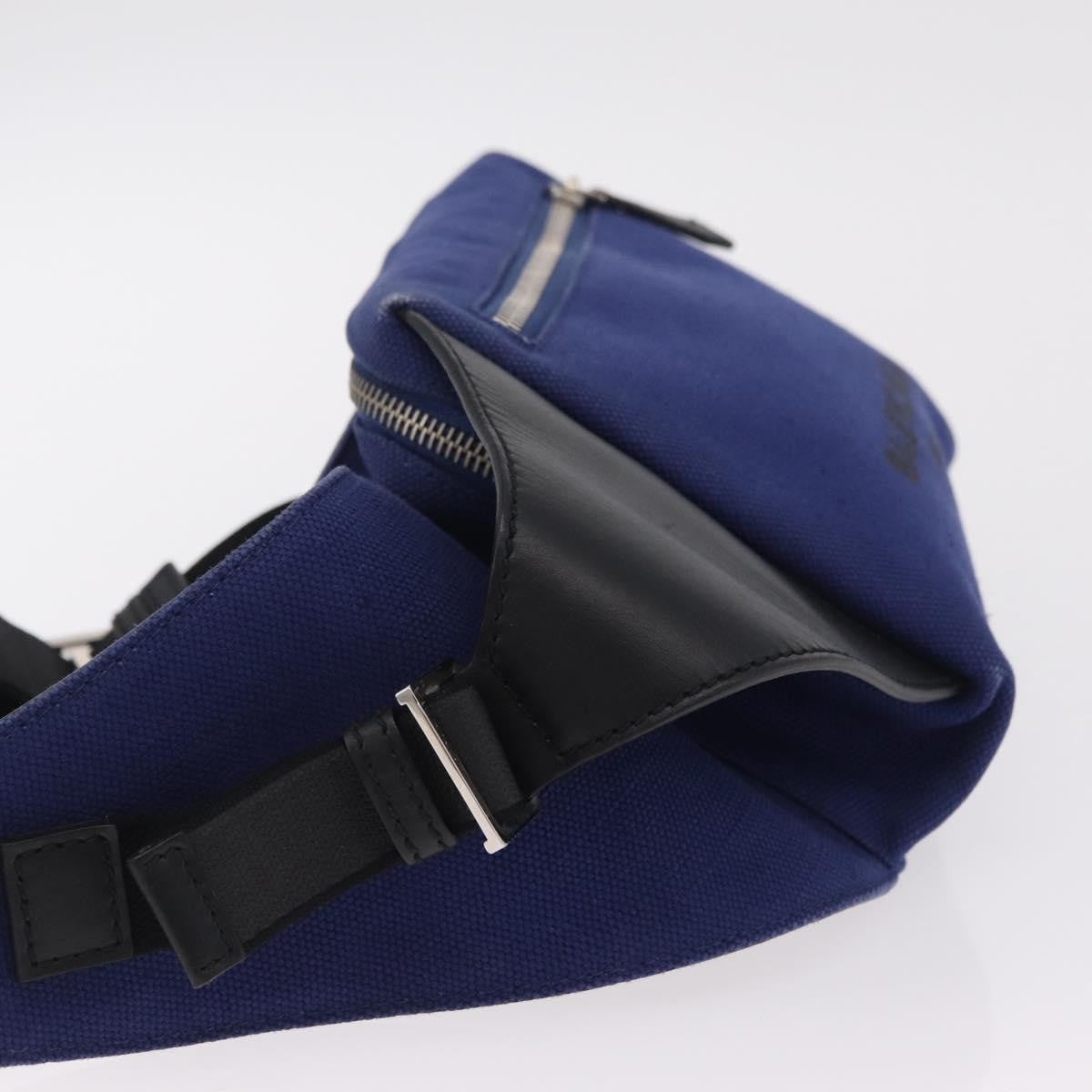 Balenciaga Navy Neo Lift Waist Canvas And Leather Blue Canvas Handbag (Pre-Owned)