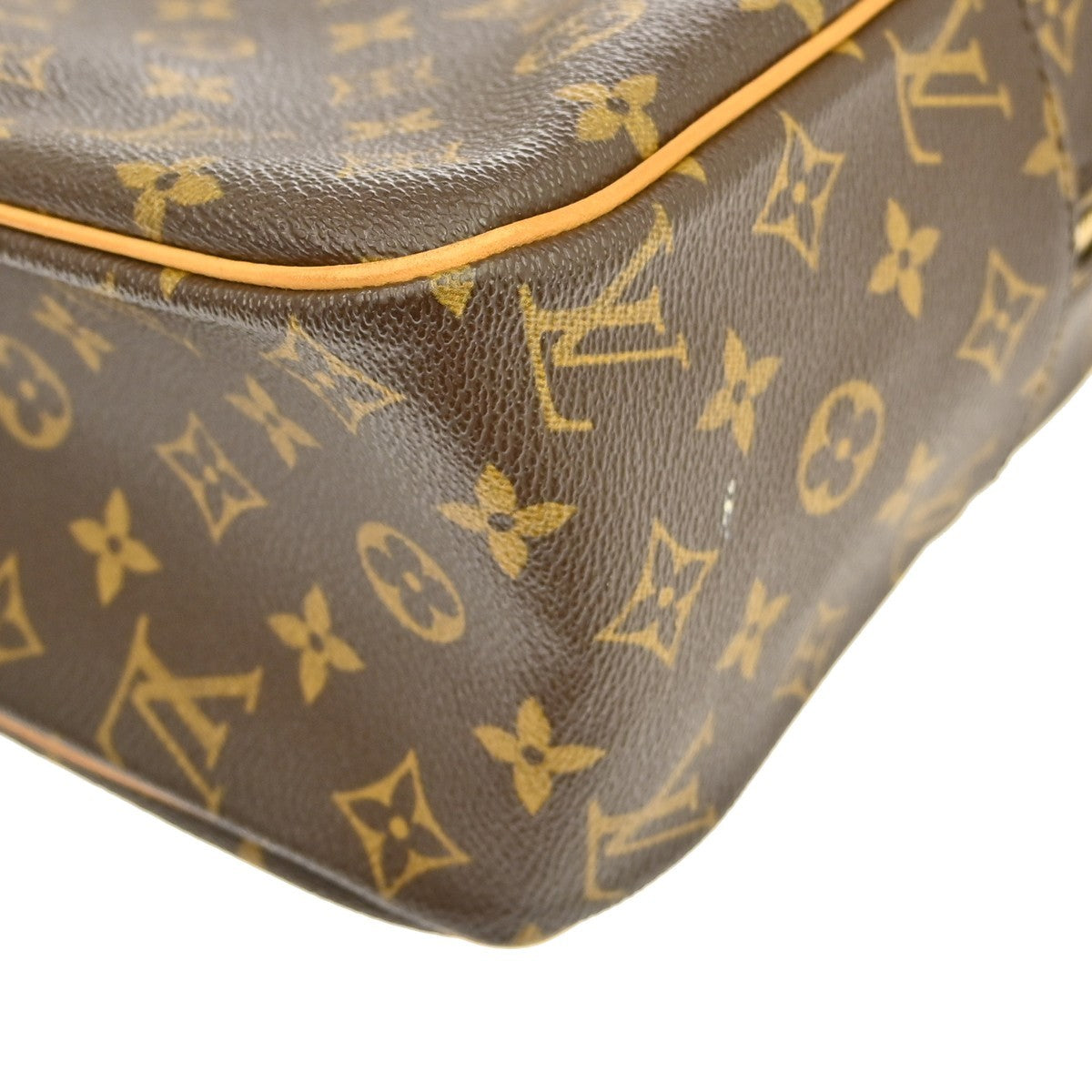 Louis Vuitton Cite Monogram Canvas Brown Canvas Handbag (Pre-Owned)