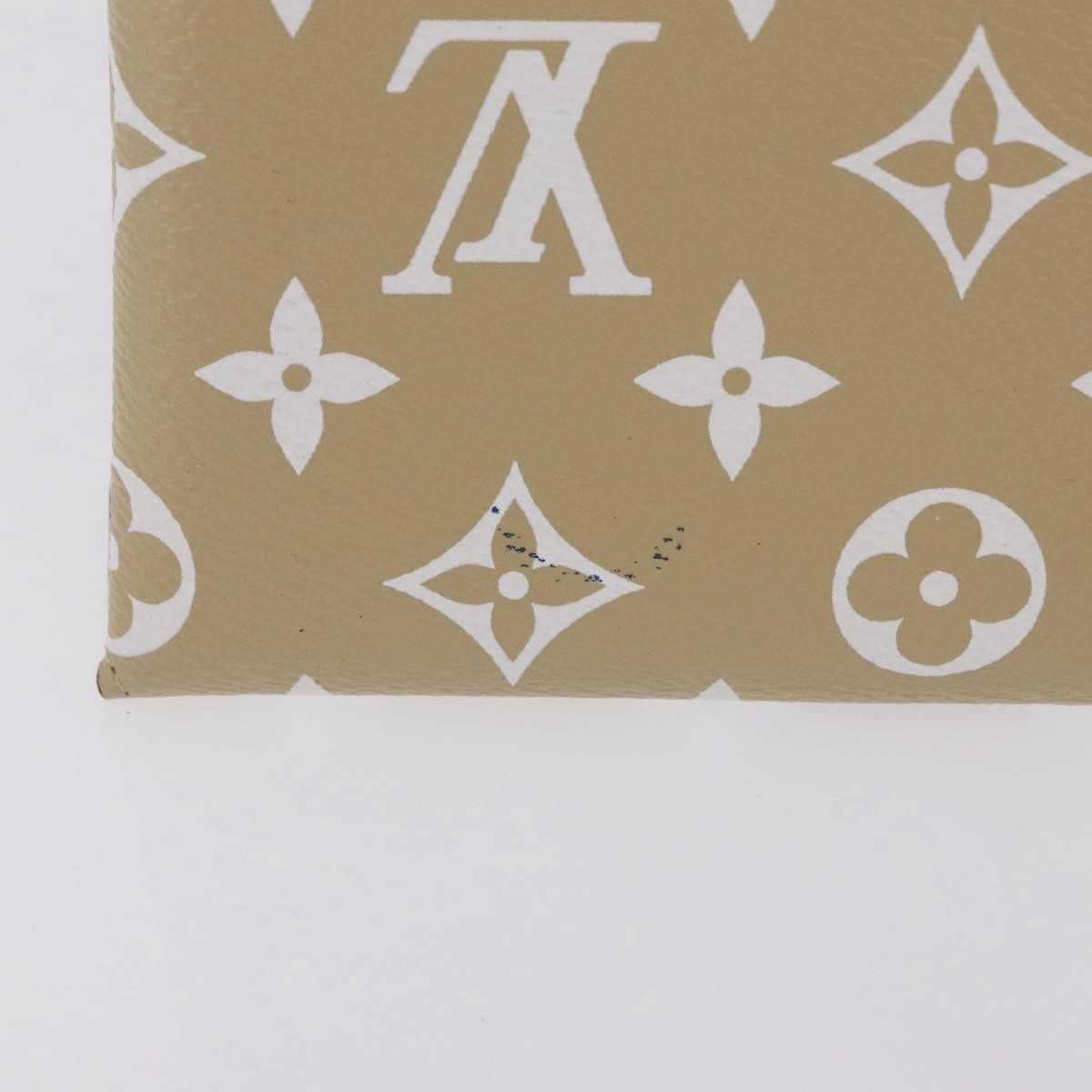 Louis Vuitton Kirigami Pochette Limited Edition Colored Monogram Giant Beige Canvas Clutche & Pouche Bag (Pre-Owned)