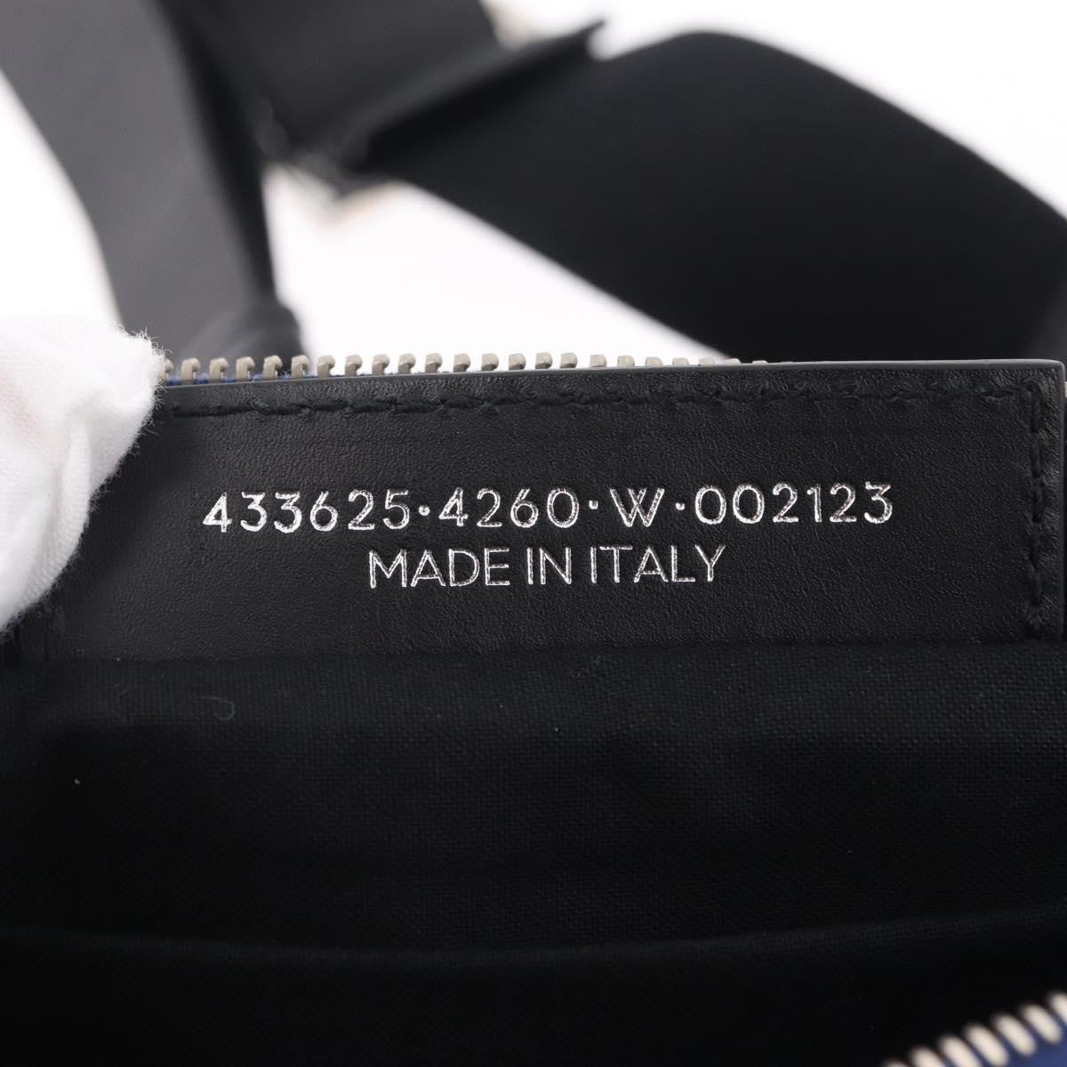 Balenciaga Navy Neo Lift Waist Canvas And Leather Blue Canvas Handbag (Pre-Owned)