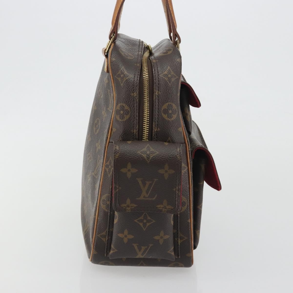 Louis Vuitton Excentri-Cite Monogram Canvas Brown Canvas Handbag (Pre-Owned)