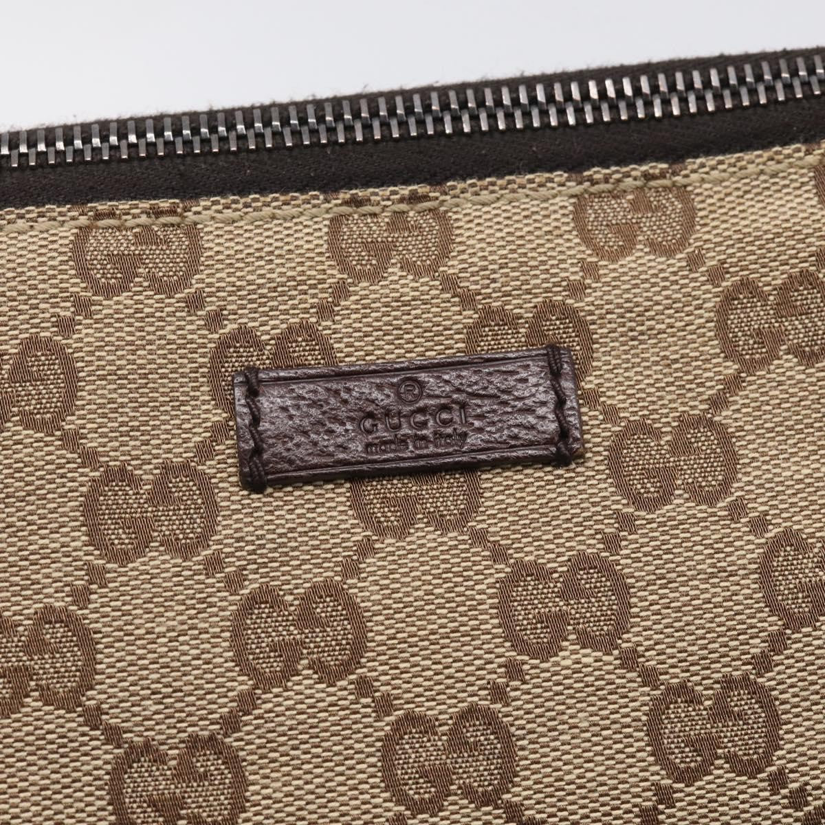 Gucci Joy Messenger Gg Canvas Brown Canvas Handbag (Pre-Owned)