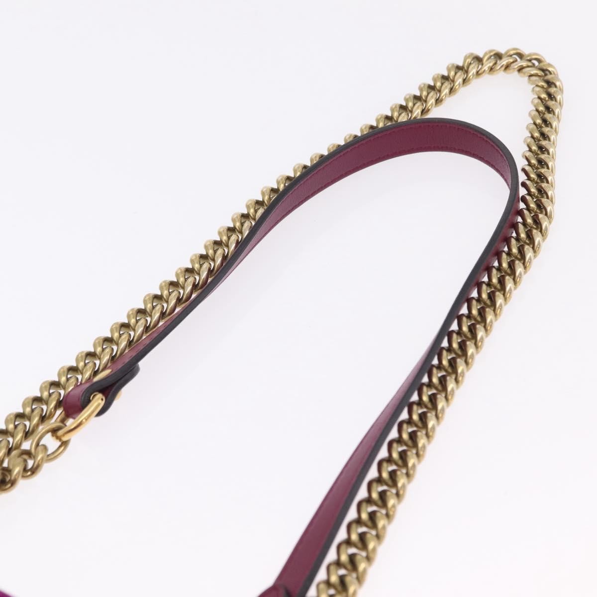 Gucci Gg Marmont Matelassé Velvet Purple Velvet Shoulder Bag Bag (Pre-Owned)