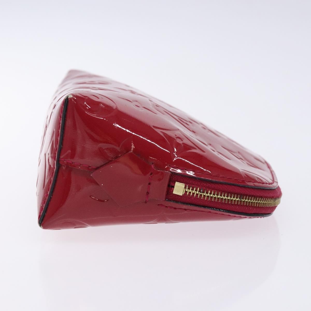 Louis Vuitton Cosmetic Monogram Vernis Pink Patent_Leather Clutche & Pouche Bag (Pre-Owned)