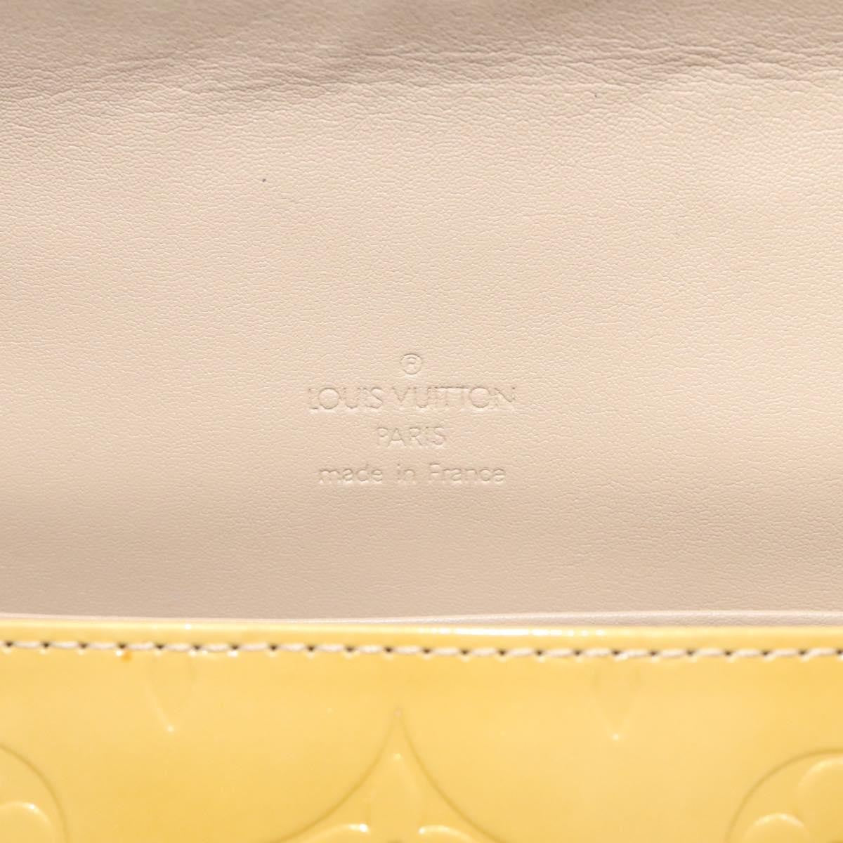 Louis Vuitton Thompson Street Monogram Vernis Beige Patent_Leather Shoulder Bag Bag (Pre-Owned)