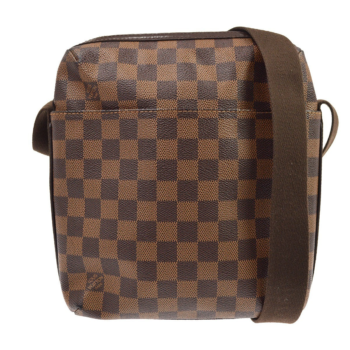 Louis Vuitton Trotteur Beaubourg Damier Brown Canvas Handbag (Pre-Owned)