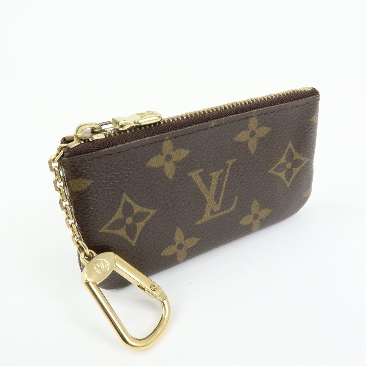 Louis Vuitton Key Monogram Canvas Brown Canvas Clutche & Pouche Bag (Pre-Owned)