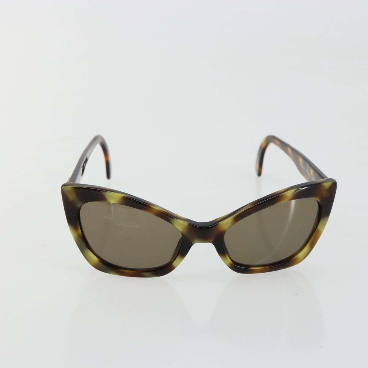 Chanel Logo Cc Plastic Brown Plastic Sunglasse Accessory (Pre-Owned)