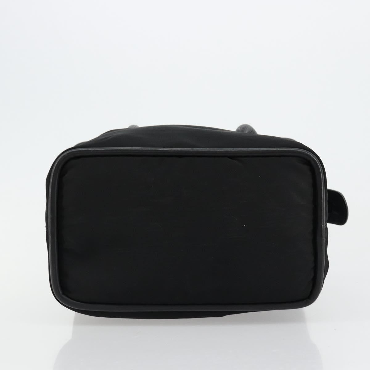 Celine Handbag Nylon Black Nylon Handbag (Pre-Owned)