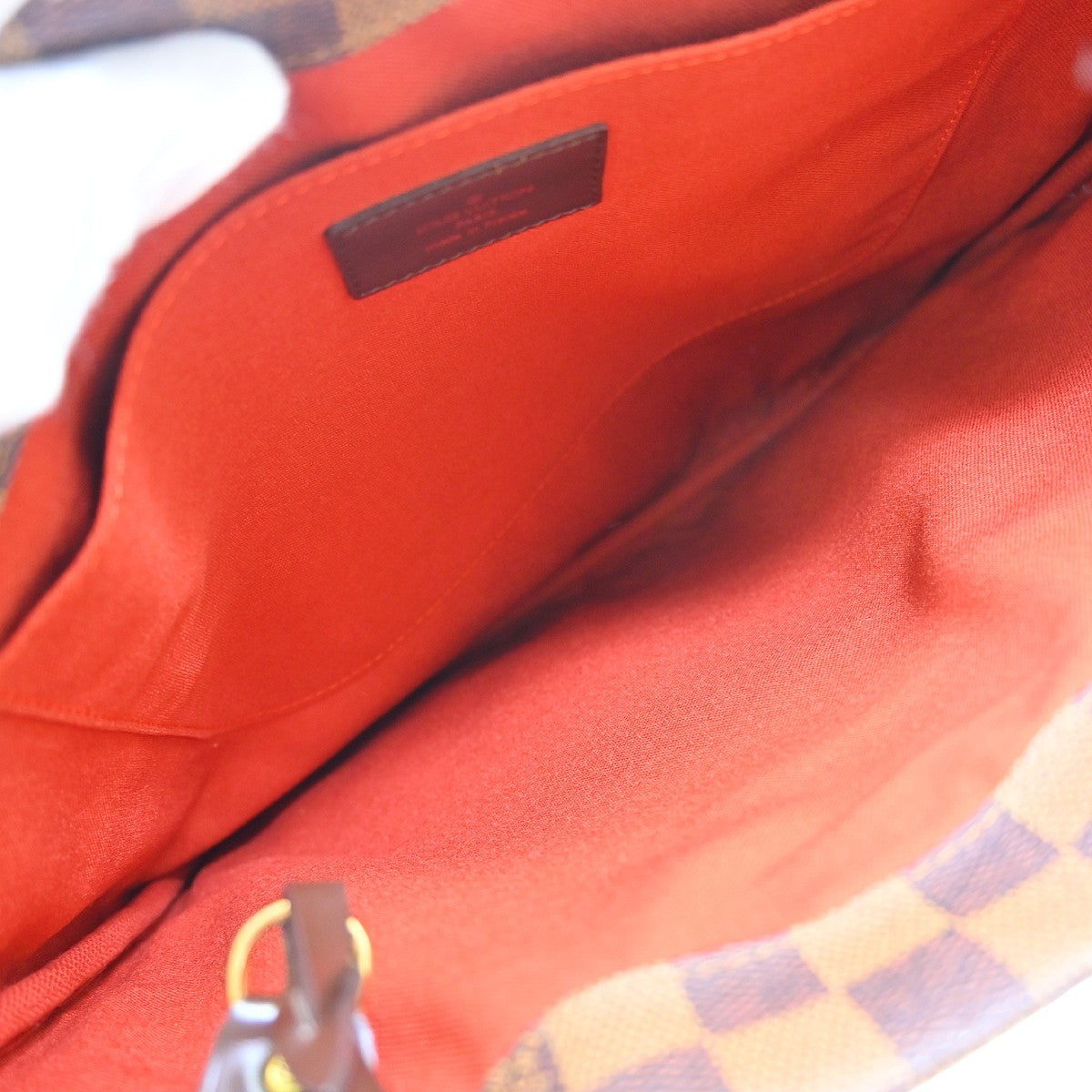 Louis Vuitton Clifton Damier Ebene Brown Canvas Tote Bag Bag (Pre-Owned)