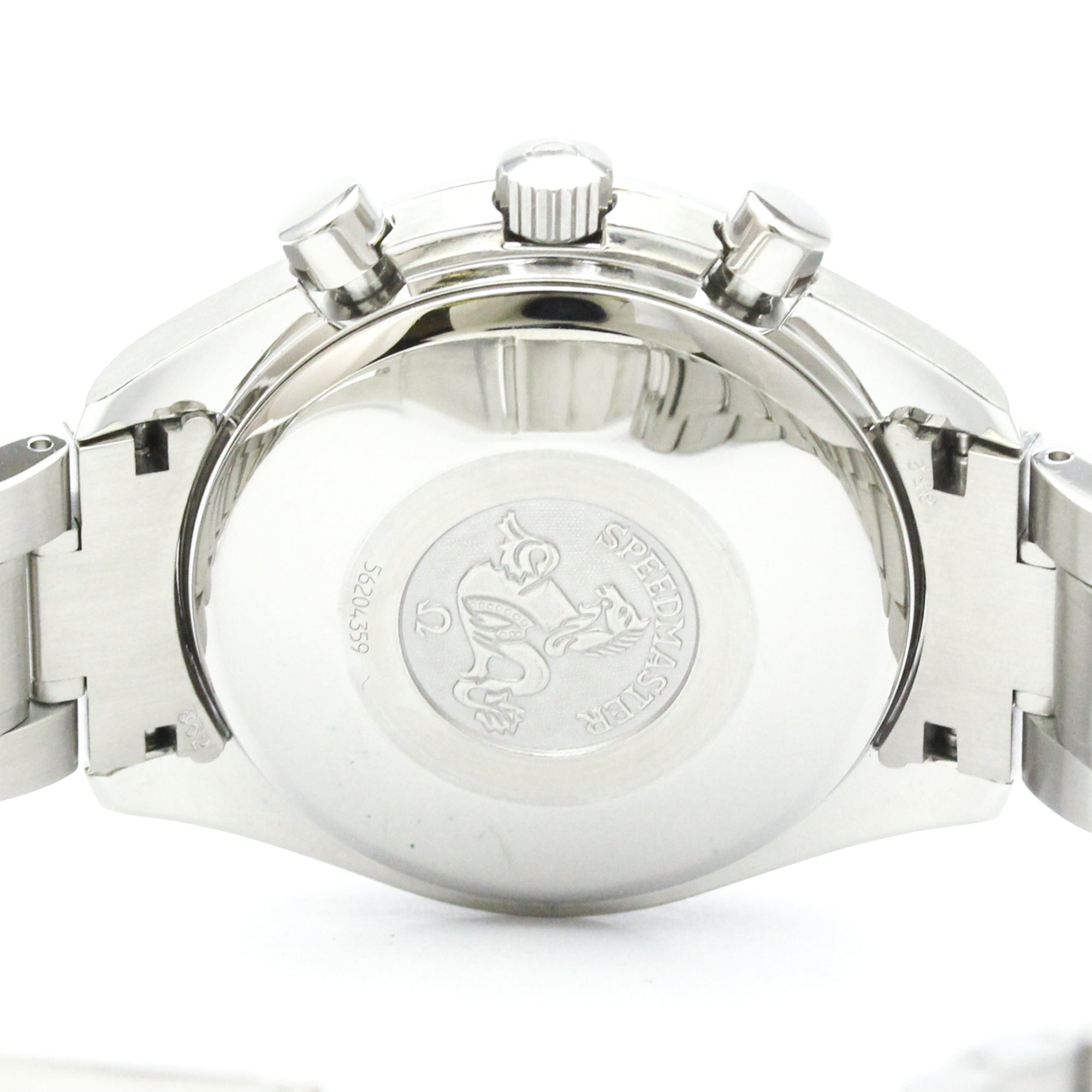 Omega Speedmaster Date Chronograph Automatic Stainless Steel Watch (Pre-Owned)