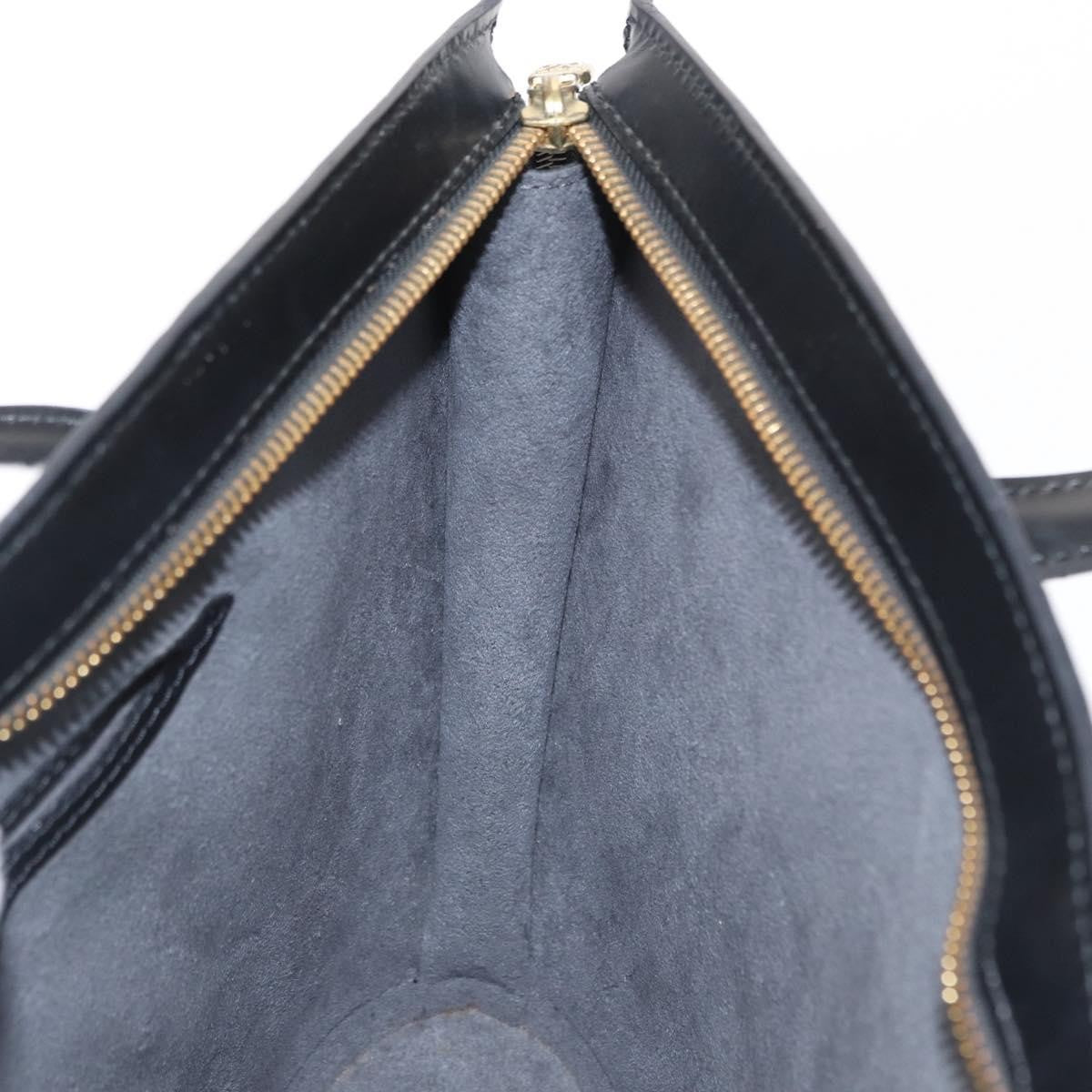 Louis Vuitton Saint Jacques Epi Leather Black Leather Handbag (Pre-Owned)