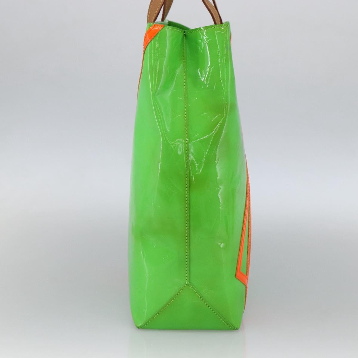 Louis Vuitton Robert Wilson Reade Vernis Green Patent_Leather Tote Bag Bag (Pre-Owned)
