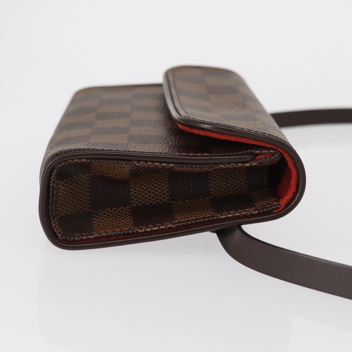 Louis Vuitton Florentine Waist Monogram Canvas Brown Canvas Clutche & Pouche Bag (Pre-Owned)
