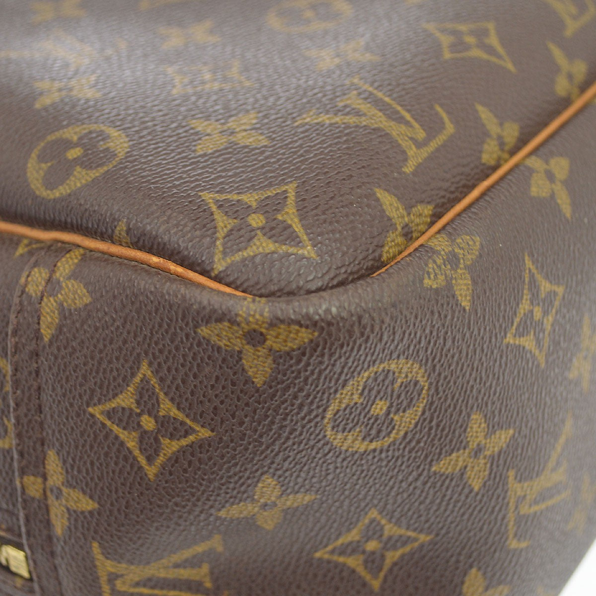 Louis Vuitton Trouville Monogram Canvas Brown Canvas Handbag (Pre-Owned)