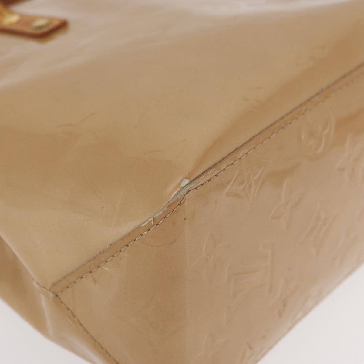 Louis Vuitton Reade Monogram Vernis Brown Patent_Leather Handbag (Pre-Owned)