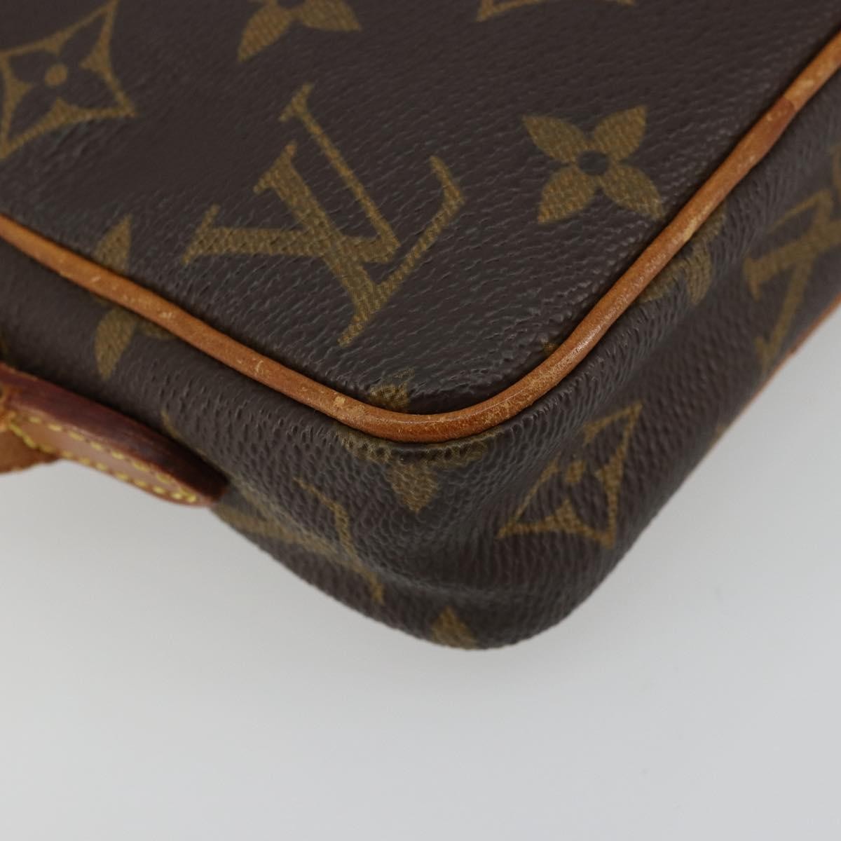 Louis Vuitton Danube Monogram Canvas Brown Canvas Shoulder Bag Bag (Pre-Owned)
