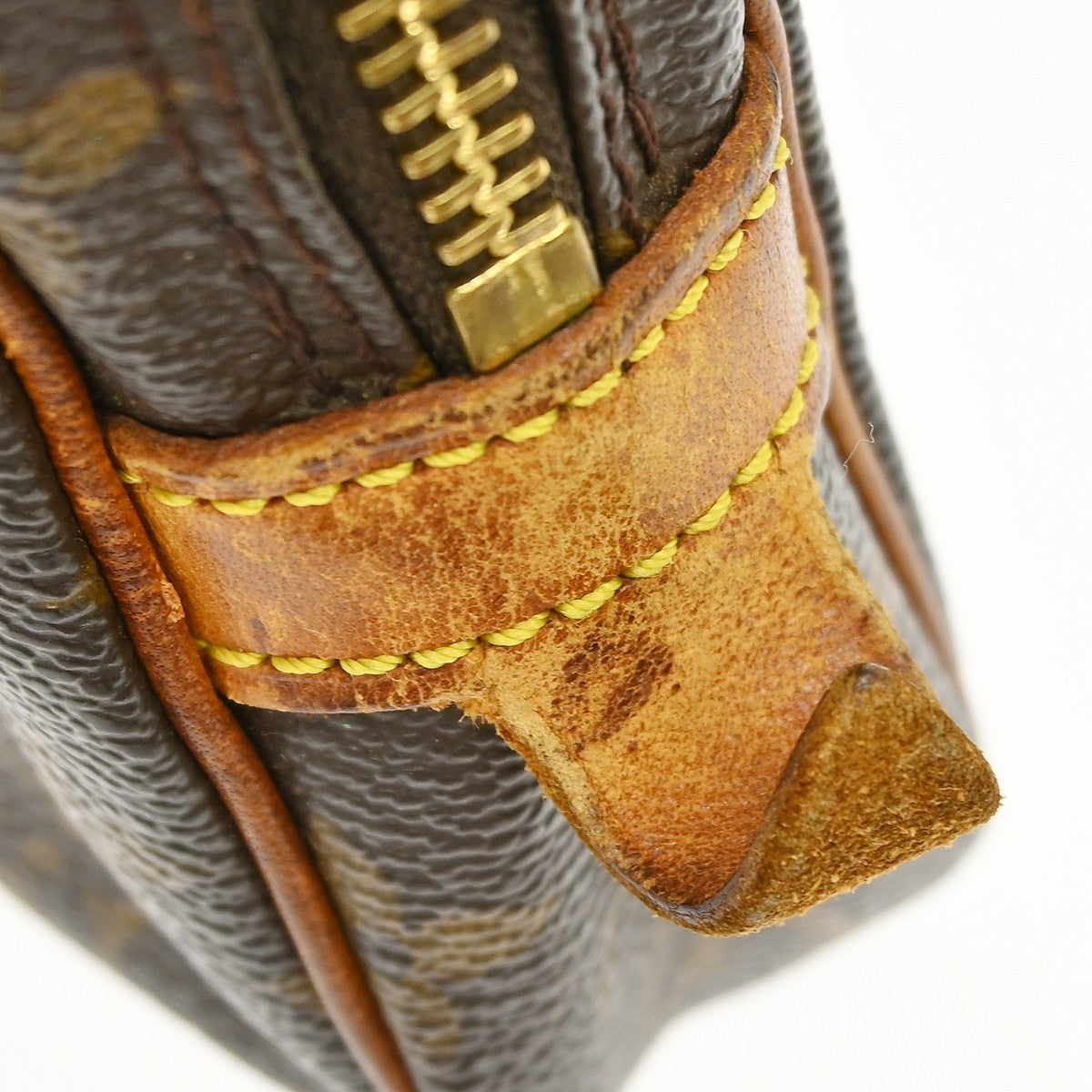 Louis Vuitton Pochette Marly Bandouliere Monogram Canvas Brown Canvas Shoulder Bag Bag (Pre-Owned)