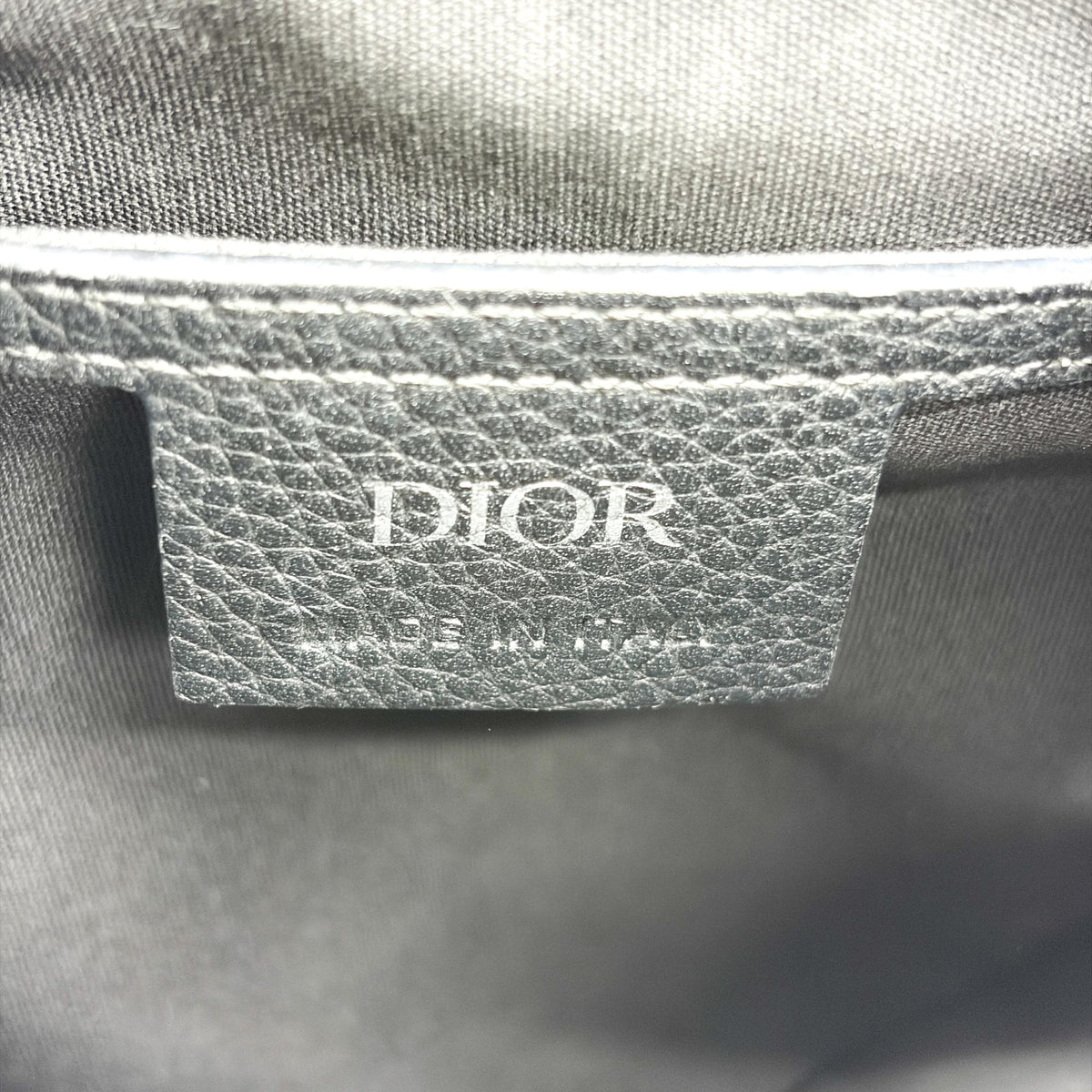 Christian Dior Saddle Oblique Canvas Beige Canvas Backpack Bag (Pre-Owned)
