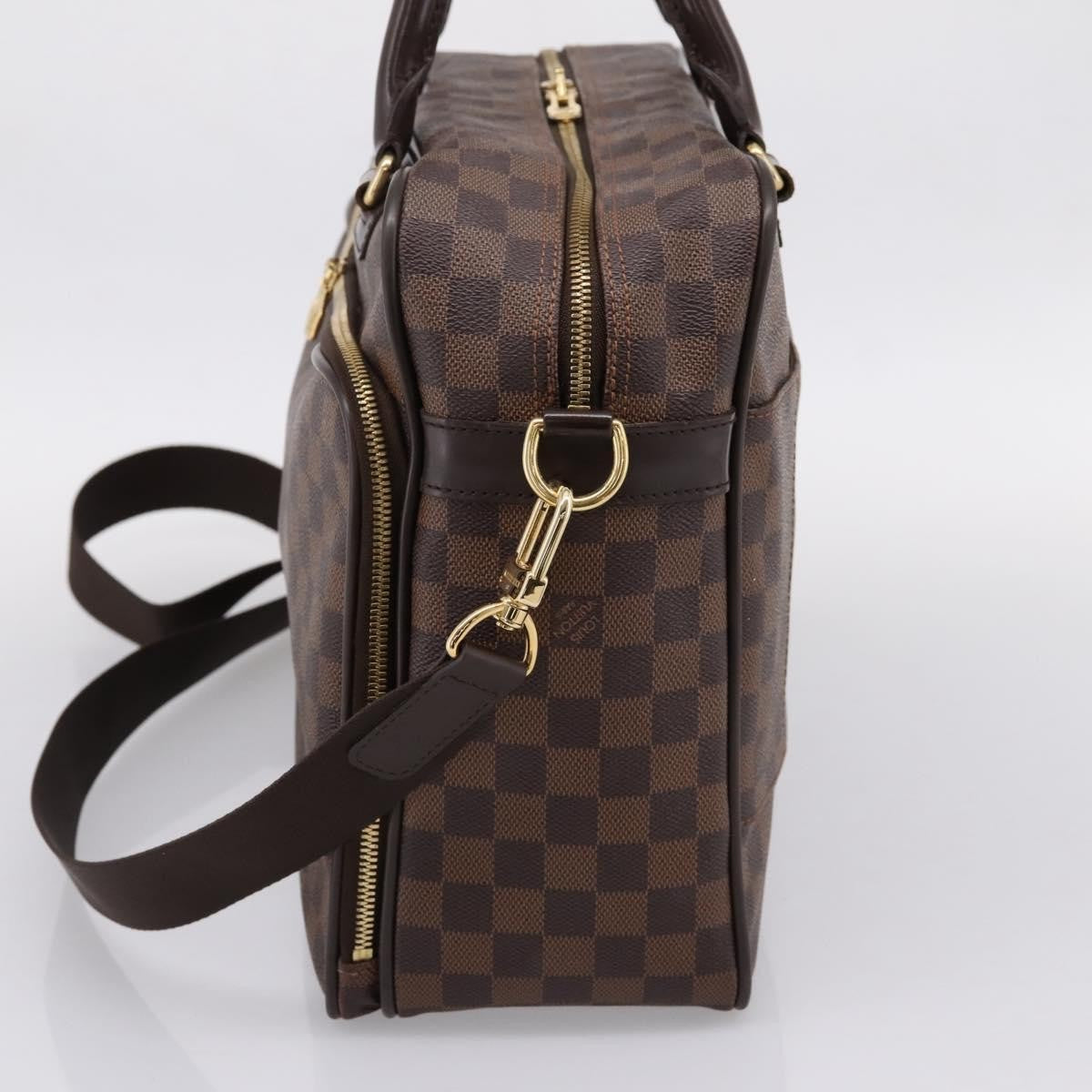 Louis Vuitton Icare Laptop Damier Ebene Brown Canvas Briefcase Bag (Pre-Owned)
