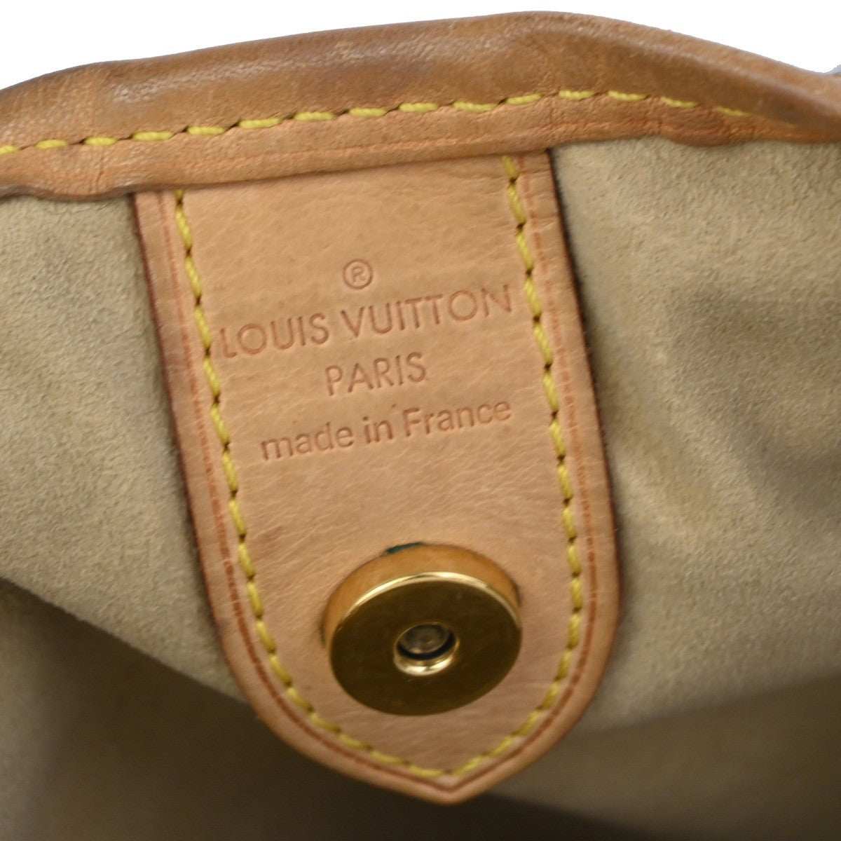 Louis Vuitton Galliera Monogram Canvas Brown Canvas Handbag (Pre-Owned)