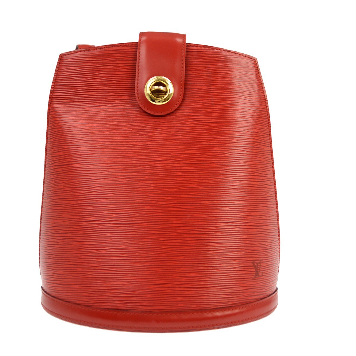 Louis Vuitton Cluny Epi Leather Red Leather Shoulder Bag Bag (Pre-Owned)