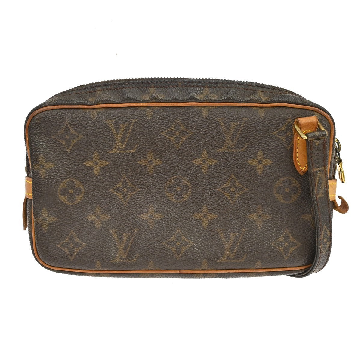 Louis Vuitton Pochette Marly Bandouliere Monogram Canvas Brown Canvas Shoulder Bag Bag (Pre-Owned)