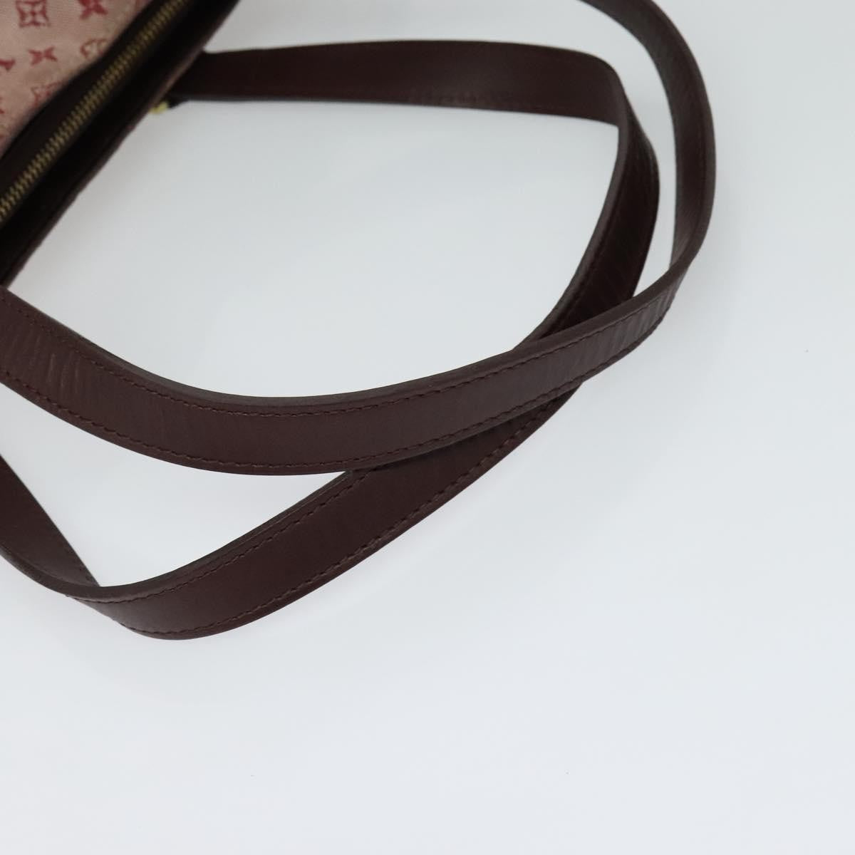 Louis Vuitton Cabas Piano Monogram Canvas Red Canvas Bag (Pre-Owned)