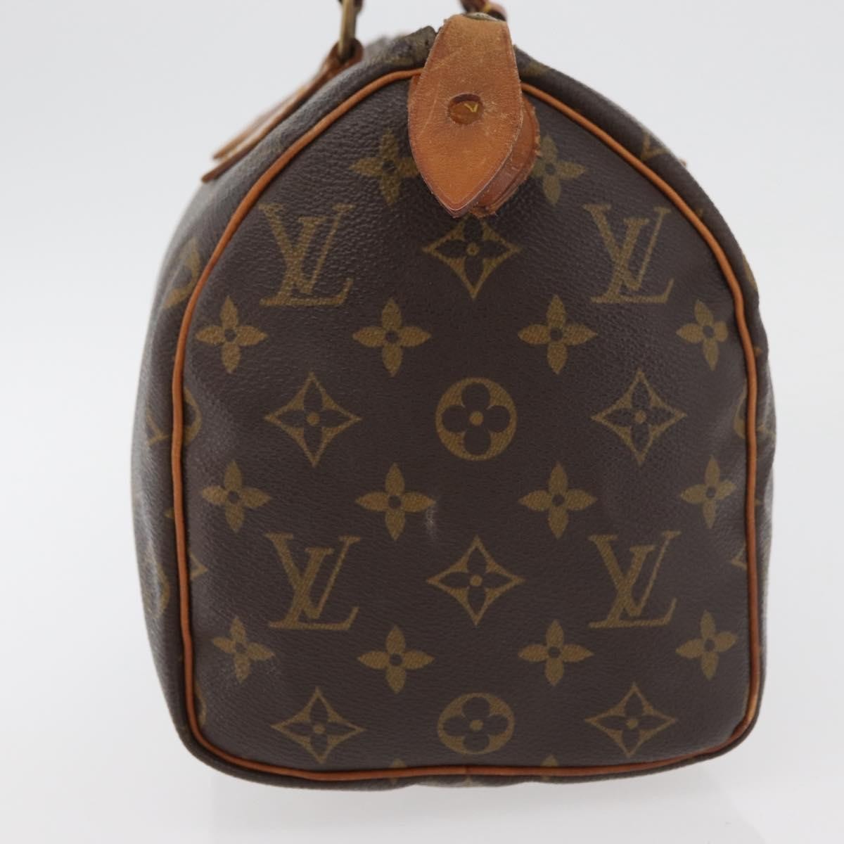 Louis Vuitton Speedy Monogram Canvas Brown Canvas Handbag (Pre-Owned)