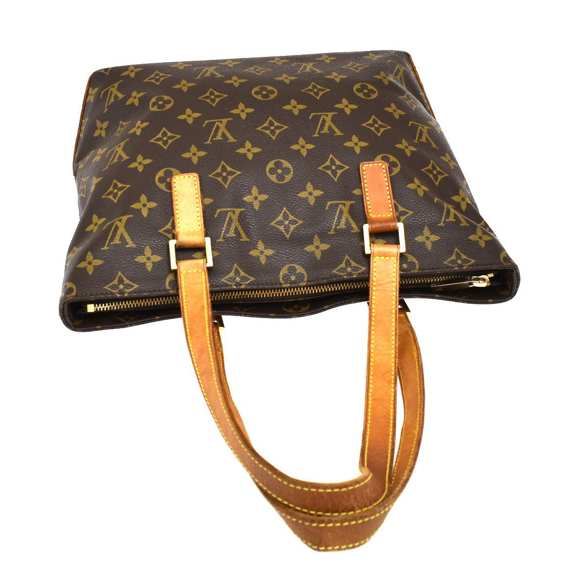 Louis Vuitton Cabas Piano Monogram Canvas Brown Canvas Tote Bag Bag (Pre-Owned)