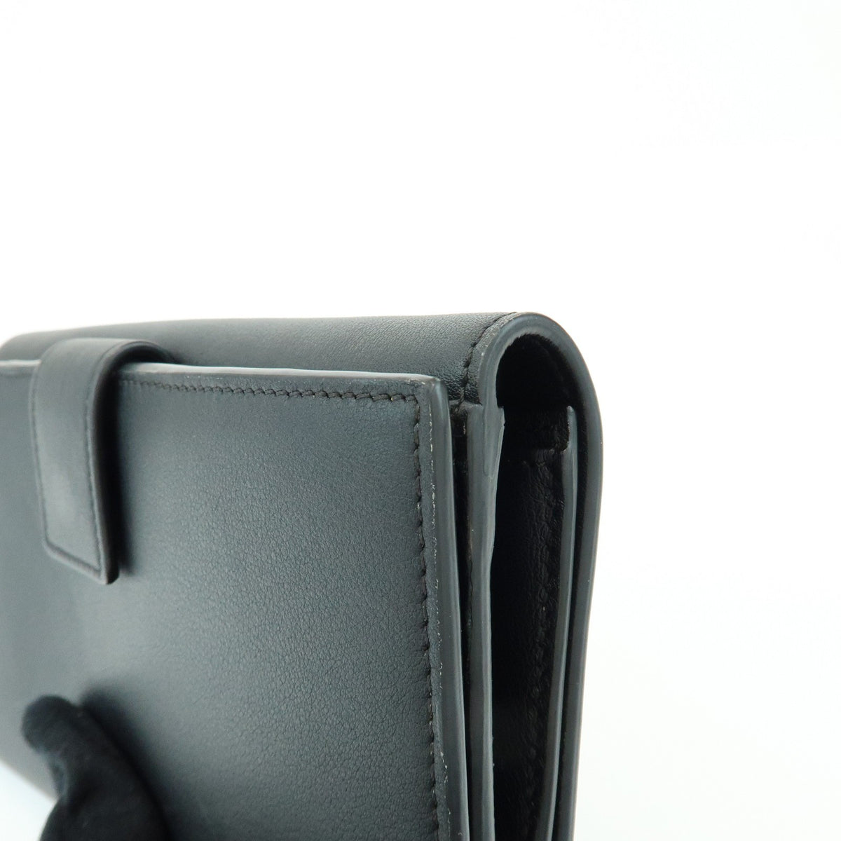 Fendi Selleria Peekaboo Leather Black Leather Wallets Accessory (Pre-Owned)