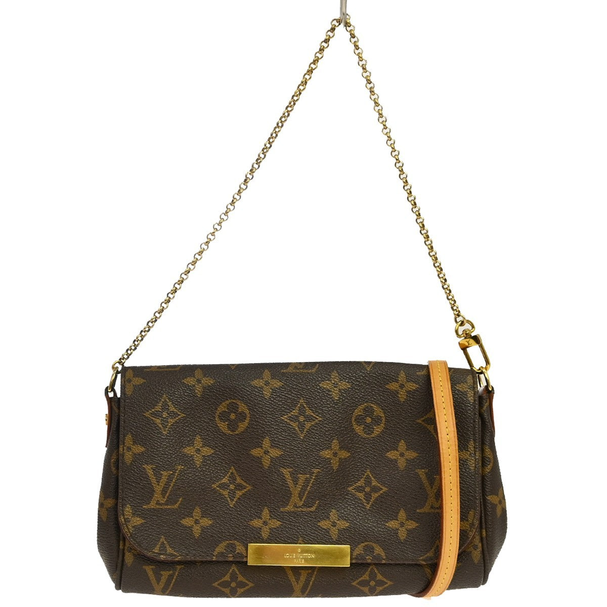 Louis Vuitton Favorite Monogram Canvas Brown Canvas Crossbody Bag Bag (Pre-Owned)