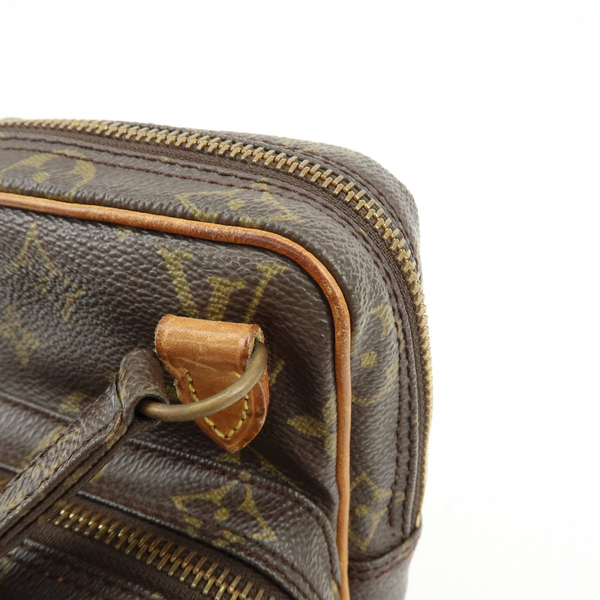 Louis Vuitton Amazone Monogram Canvas Brown Canvas Handbag (Pre-Owned)