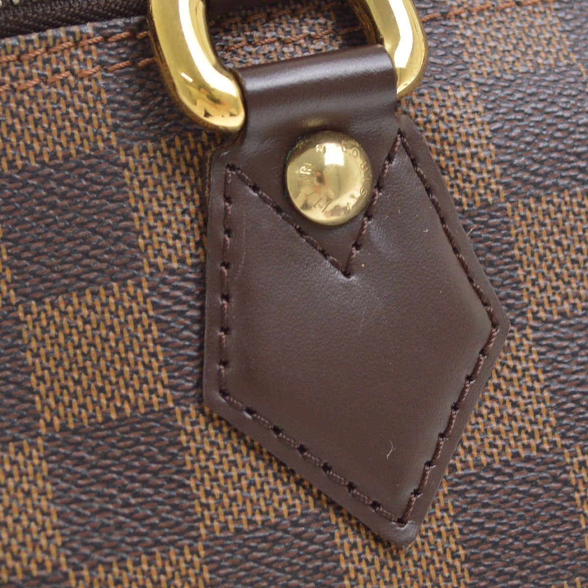 Louis Vuitton Saleya Damier Brown Canvas Handbag (Pre-Owned)