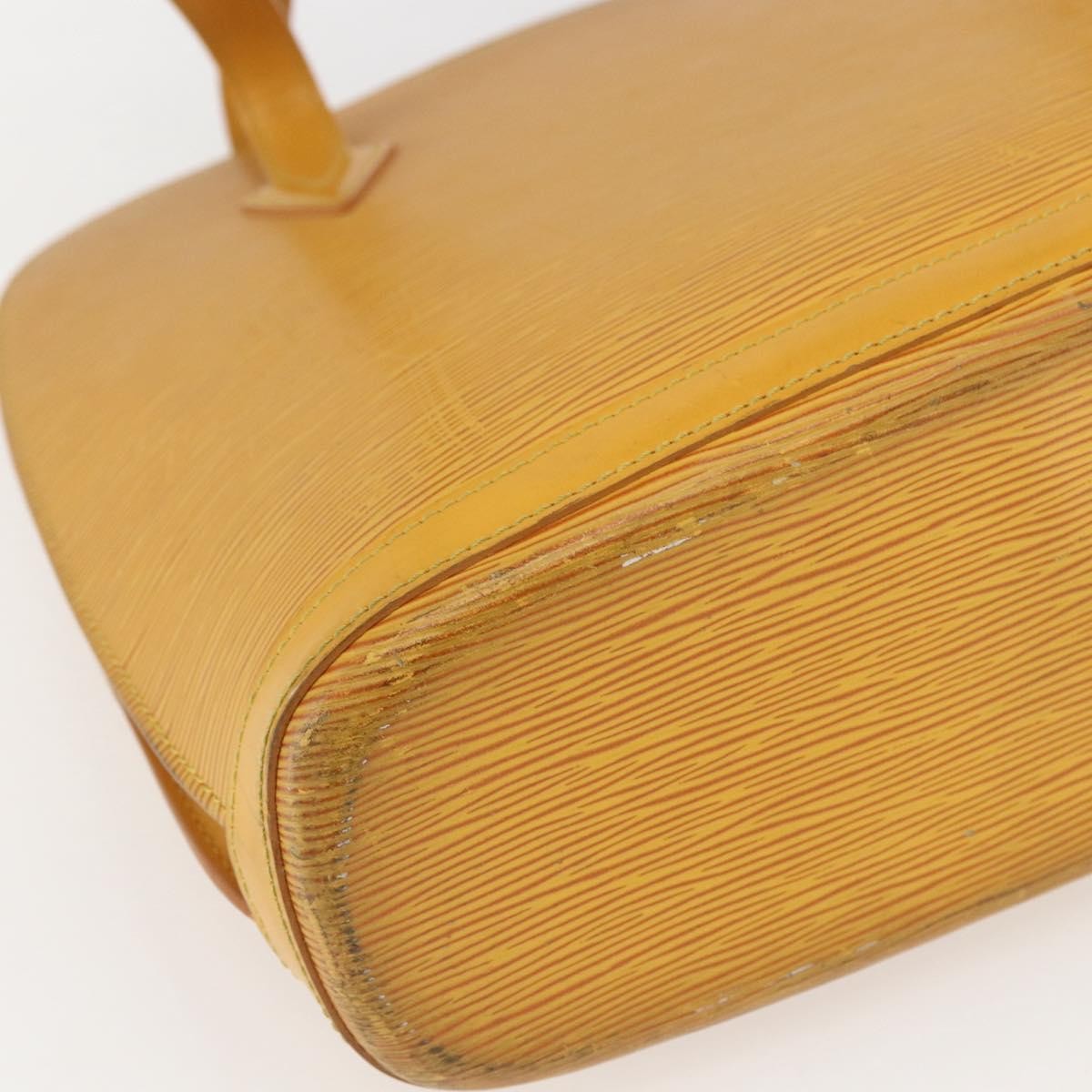Louis Vuitton Lussac Epi Leather Yellow Leather Shoulder Bag Bag (Pre-Owned)