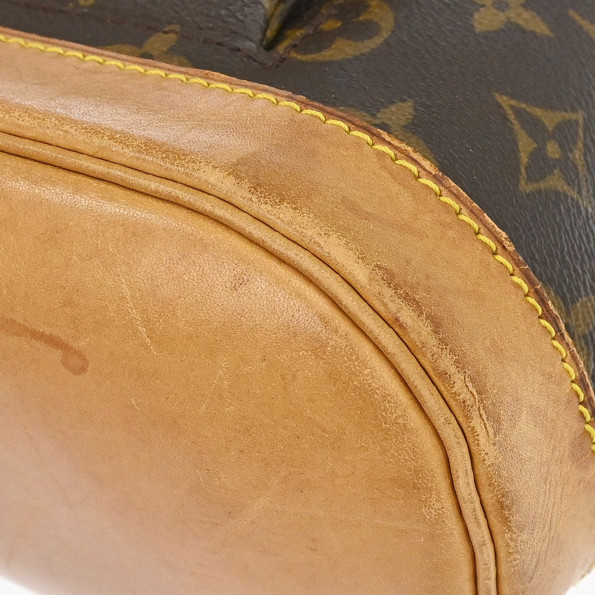 Louis Vuitton Vintage Montsouris Monogram Canvas Brown Canvas Backpack Bag (Pre-Owned)