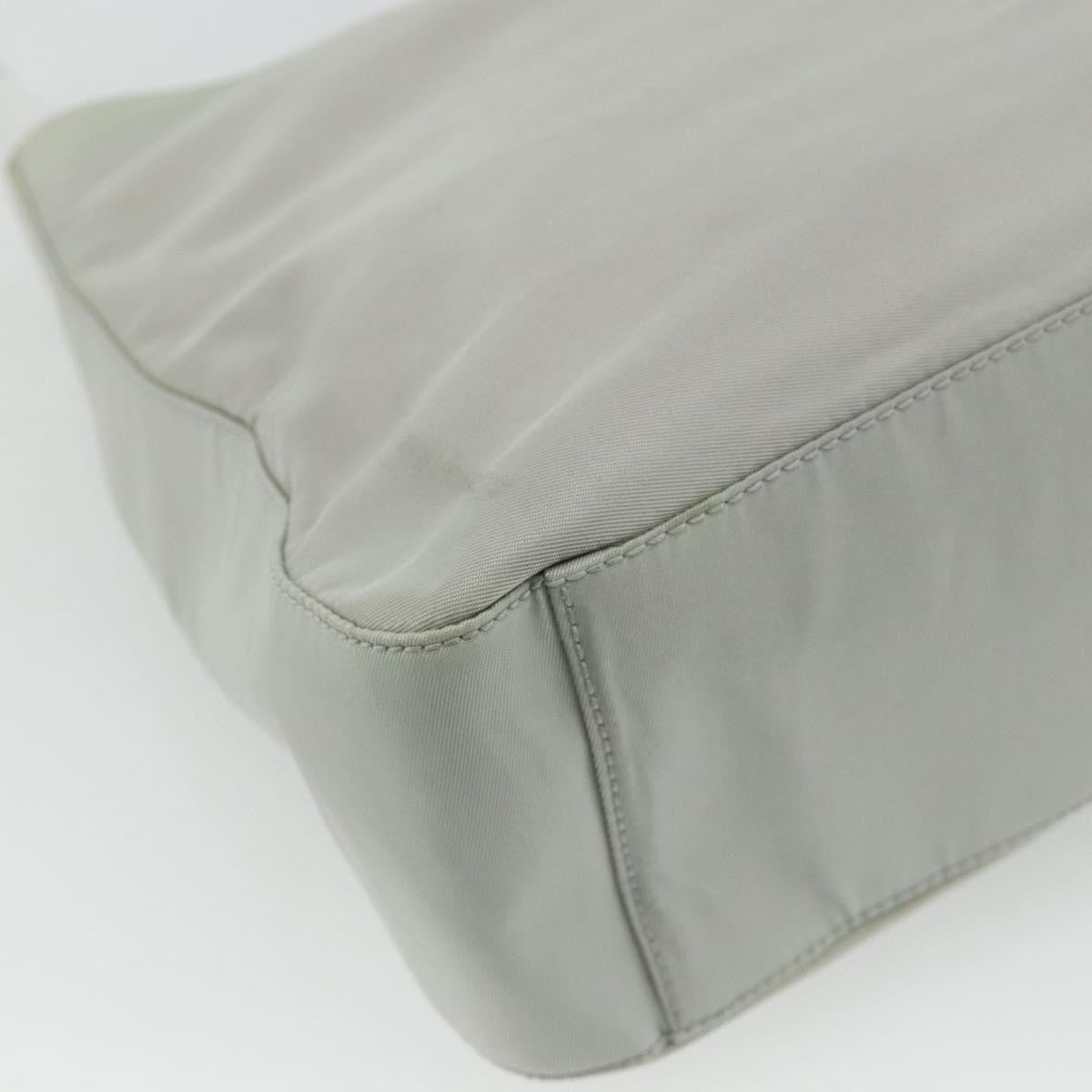 Prada Resin Handle Tessuto Clear Nylon Shoulder Bag Bag (Pre-Owned)