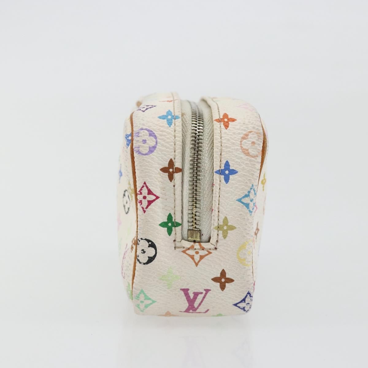 Louis Vuitton Wapity Trousse Monogram Multicolor White Canvas Clutche & Pouche Bag (Pre-Owned)