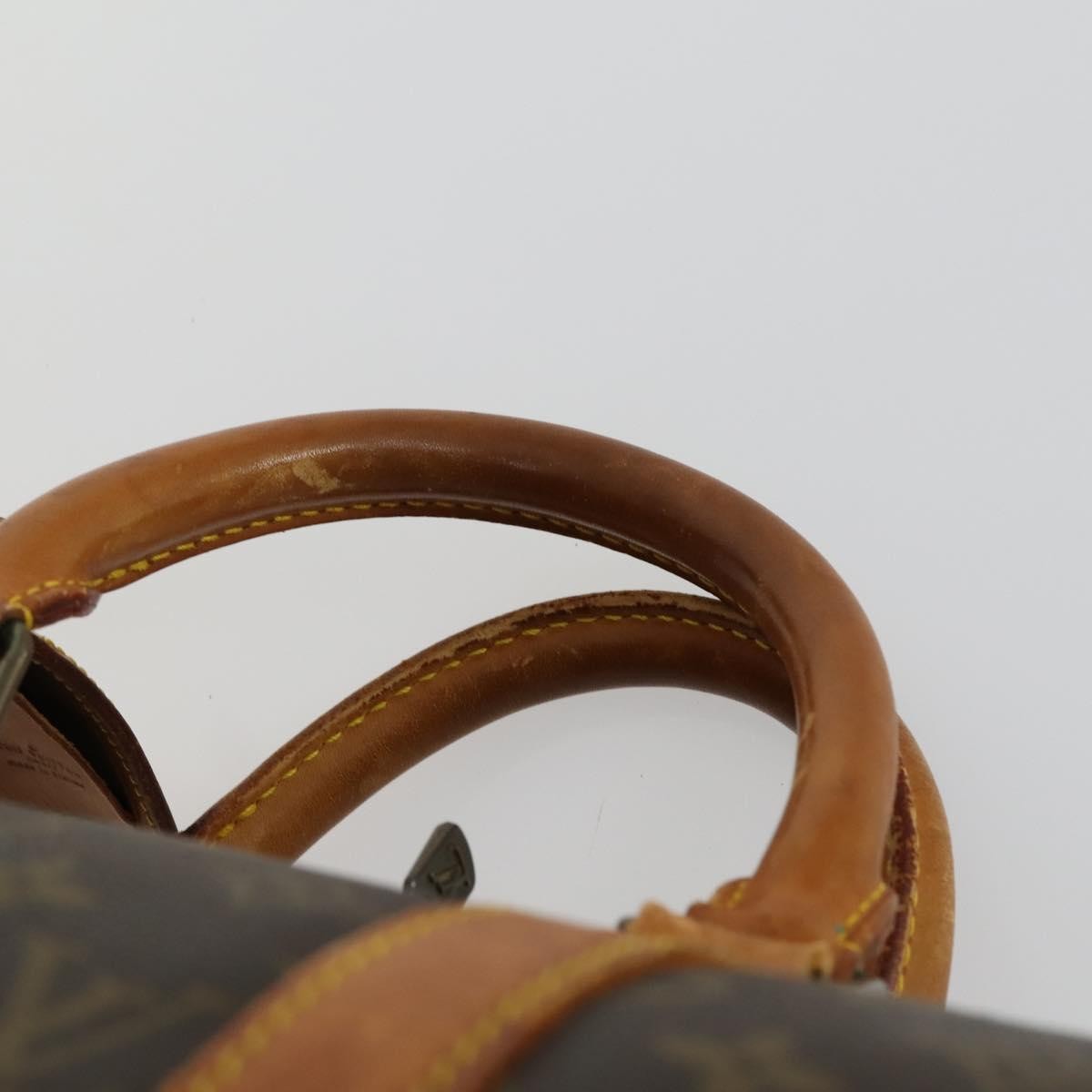 Louis Vuitton Keepall Monogram Canvas Brown Canvas Travel Bag Bag (Pre-Owned)
