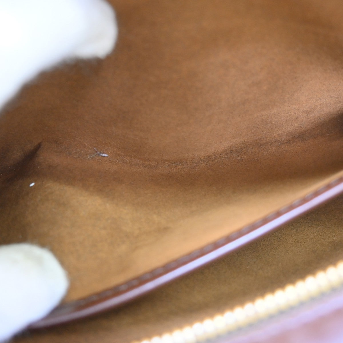 Louis Vuitton Pochette Saint Louis Damier Ebene Brown Canvas Clutche & Pouche Bag (Pre-Owned)