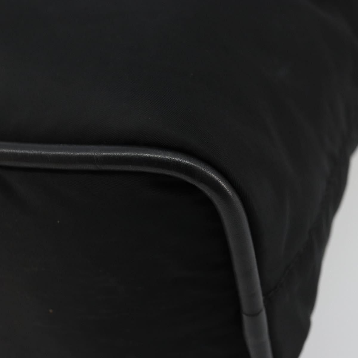 Celine Handbag Nylon Black Nylon Handbag (Pre-Owned)