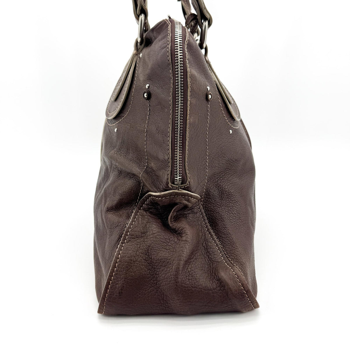 Chloe Paddington Leather Brown Leather Handbag (Pre-Owned)