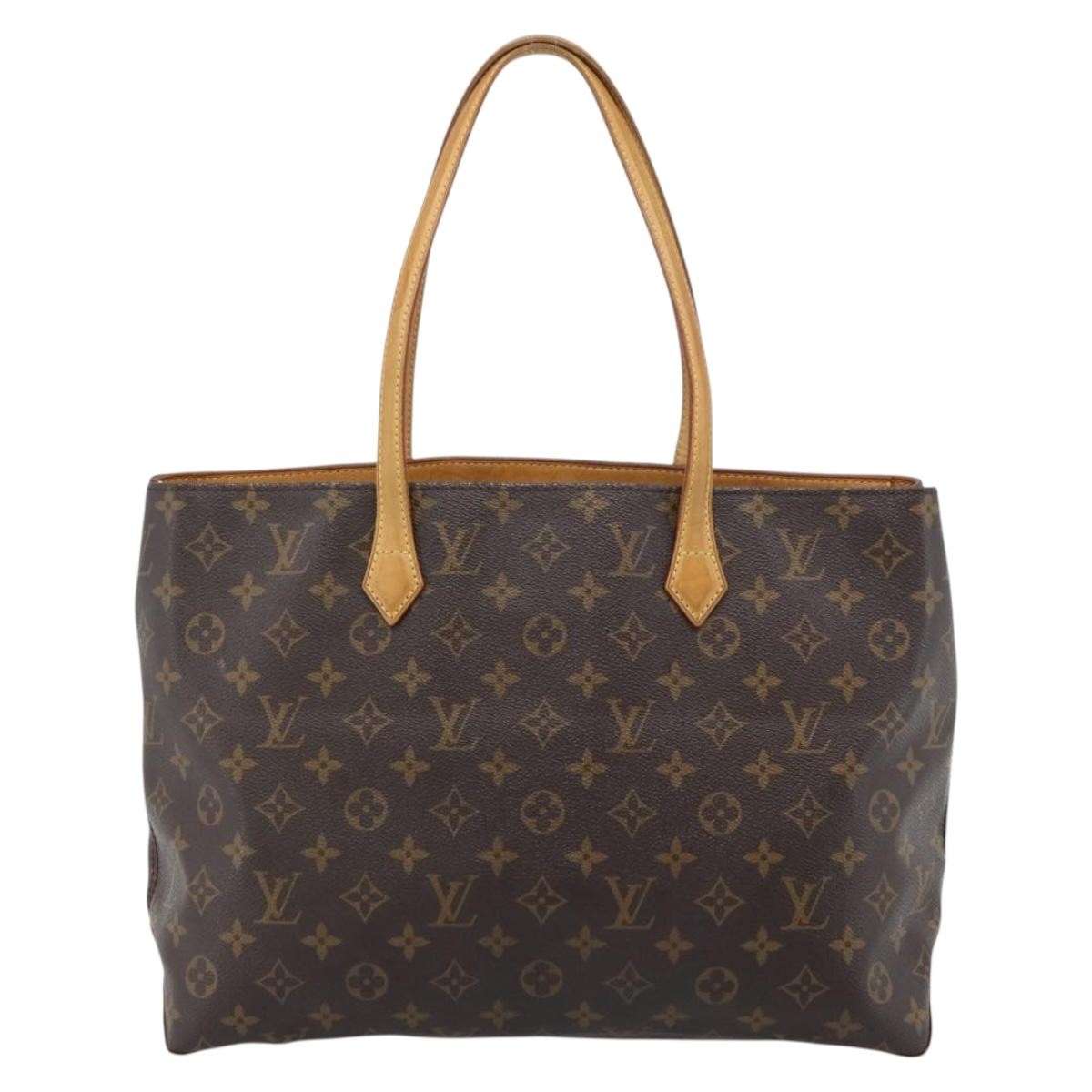 Louis Vuitton Wilshire Monogram Canvas Brown Canvas Handbag (Pre-Owned)