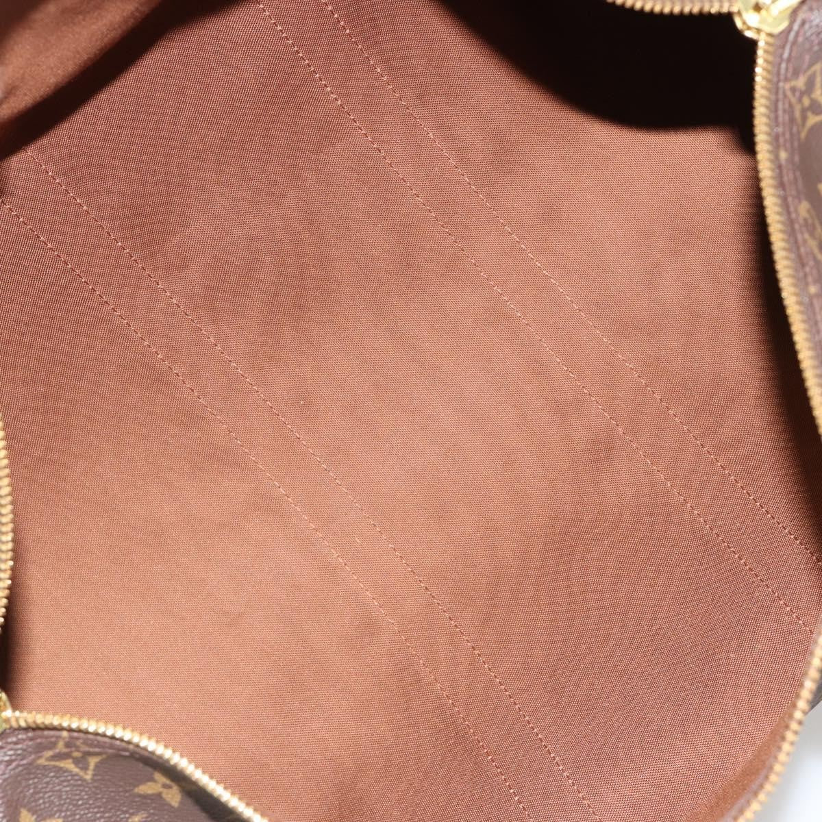 Louis Vuitton Keepall Monogram Canvas Brown Canvas Travel Bag Bag (Pre-Owned)