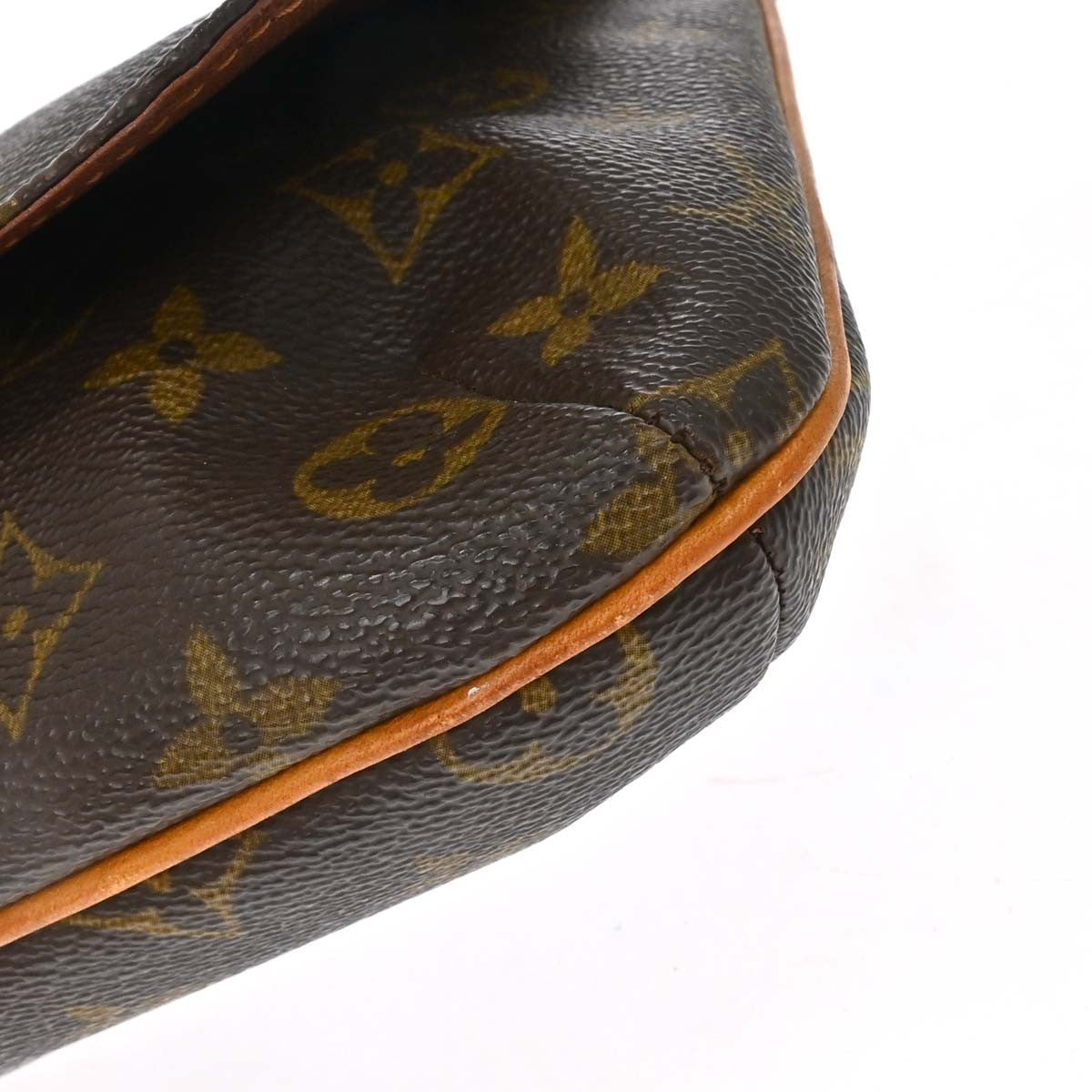 Louis Vuitton Musette Salsa Monogram Canvas Brown Canvas Handbag (Pre-Owned)