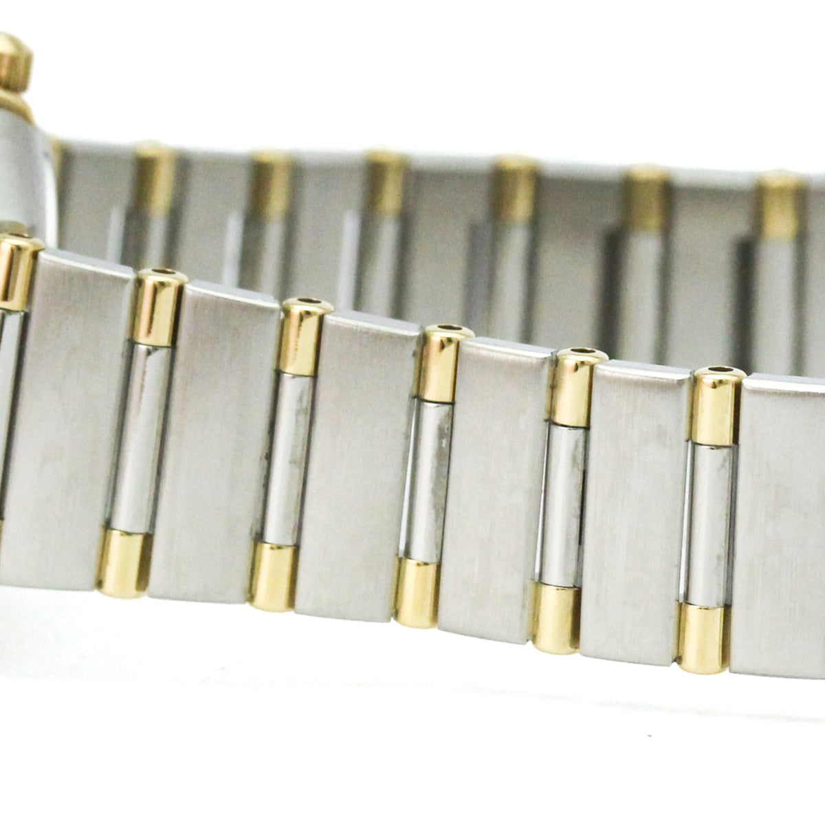 Omega Constellation Quartz Stainless Steel And Yellow Gold Watch (Pre-Owned)