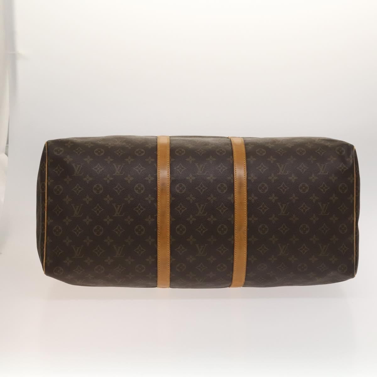 Louis Vuitton Keepall Monogram Canvas Brown Canvas Travel Bag Bag (Pre-Owned)