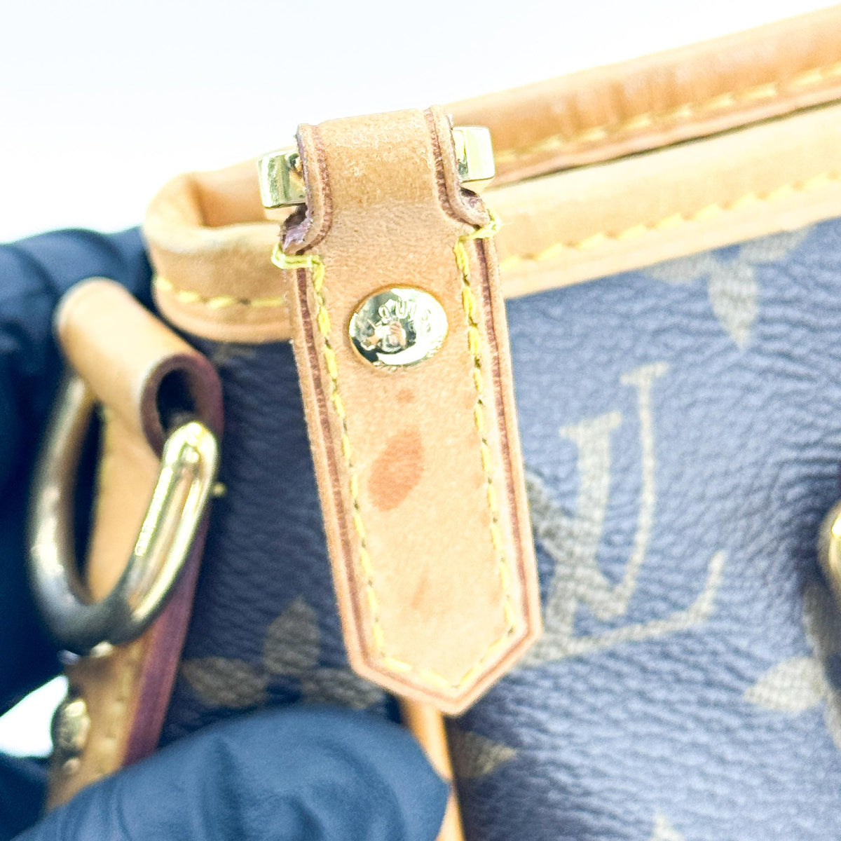 Louis Vuitton Estrela Monogram Canvas Brown Canvas Handbag (Pre-Owned)
